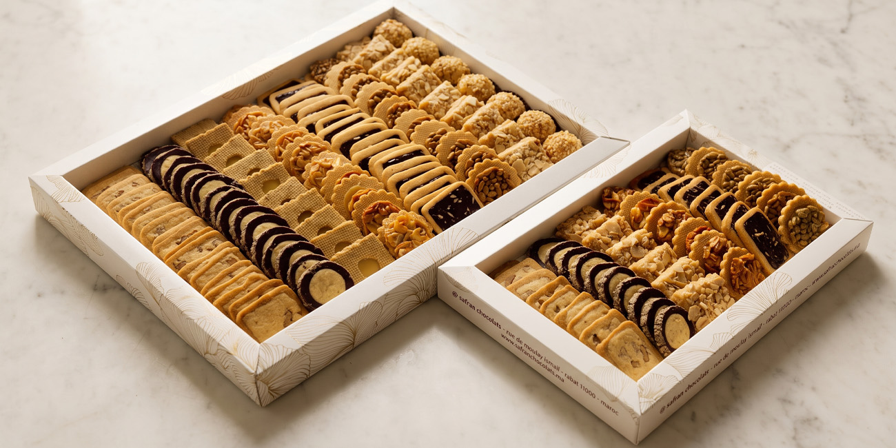 Coffret de pâtisseries marocaines